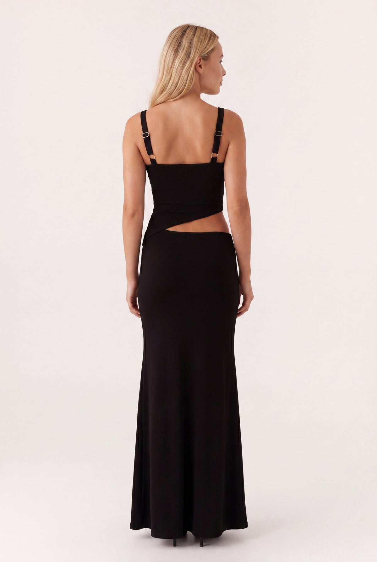Maxikleid | Rückenfrei und Schleifendetail mit eleganter Note