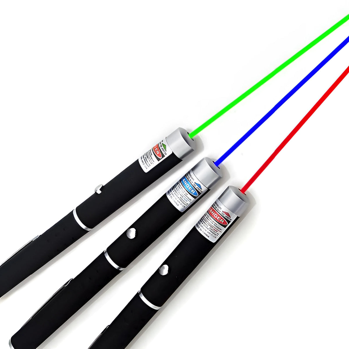 Mehrfarbiger Laserpointer mit verstellbarem Fokus