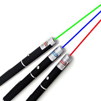 Mehrfarbiger Laserpointer mit verstellbarem Fokus