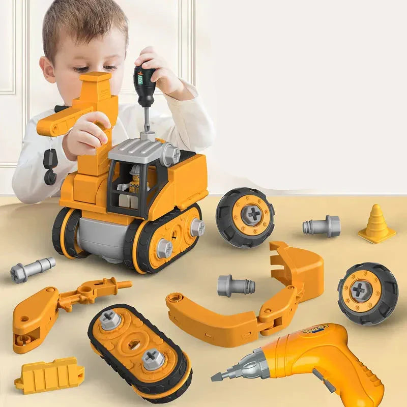 Meisterbaumeister-Ingenieur-Set - Bauspiele für Anfänger - Bauspielzeug