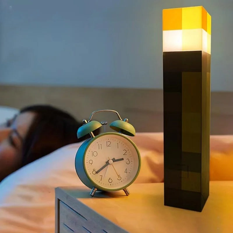 Minecraft-Fackel für das echte Leben