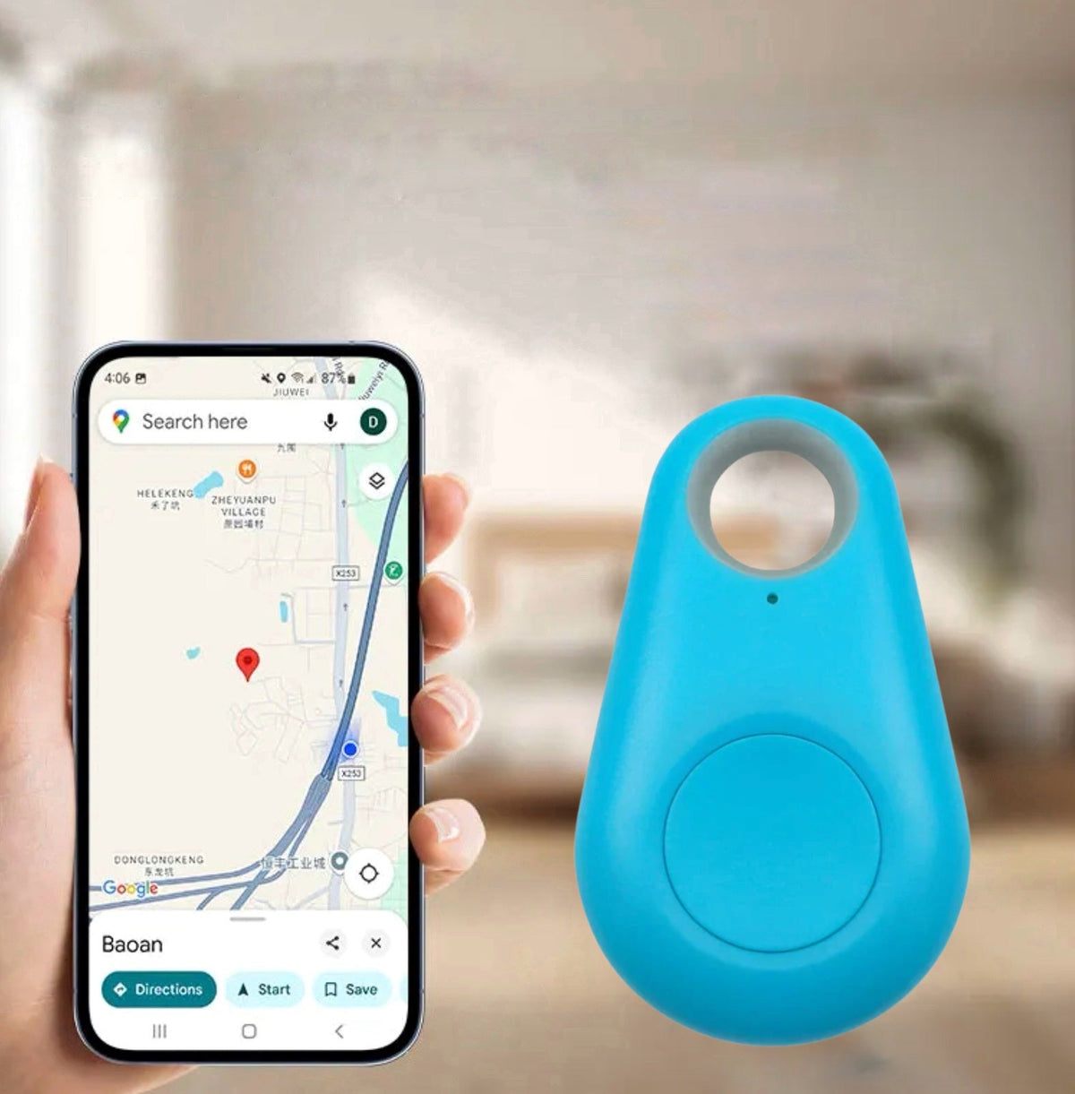 Mini-GPS-Tracker für Kinder mit Echtzeit-Ortung & SOS-Funktion