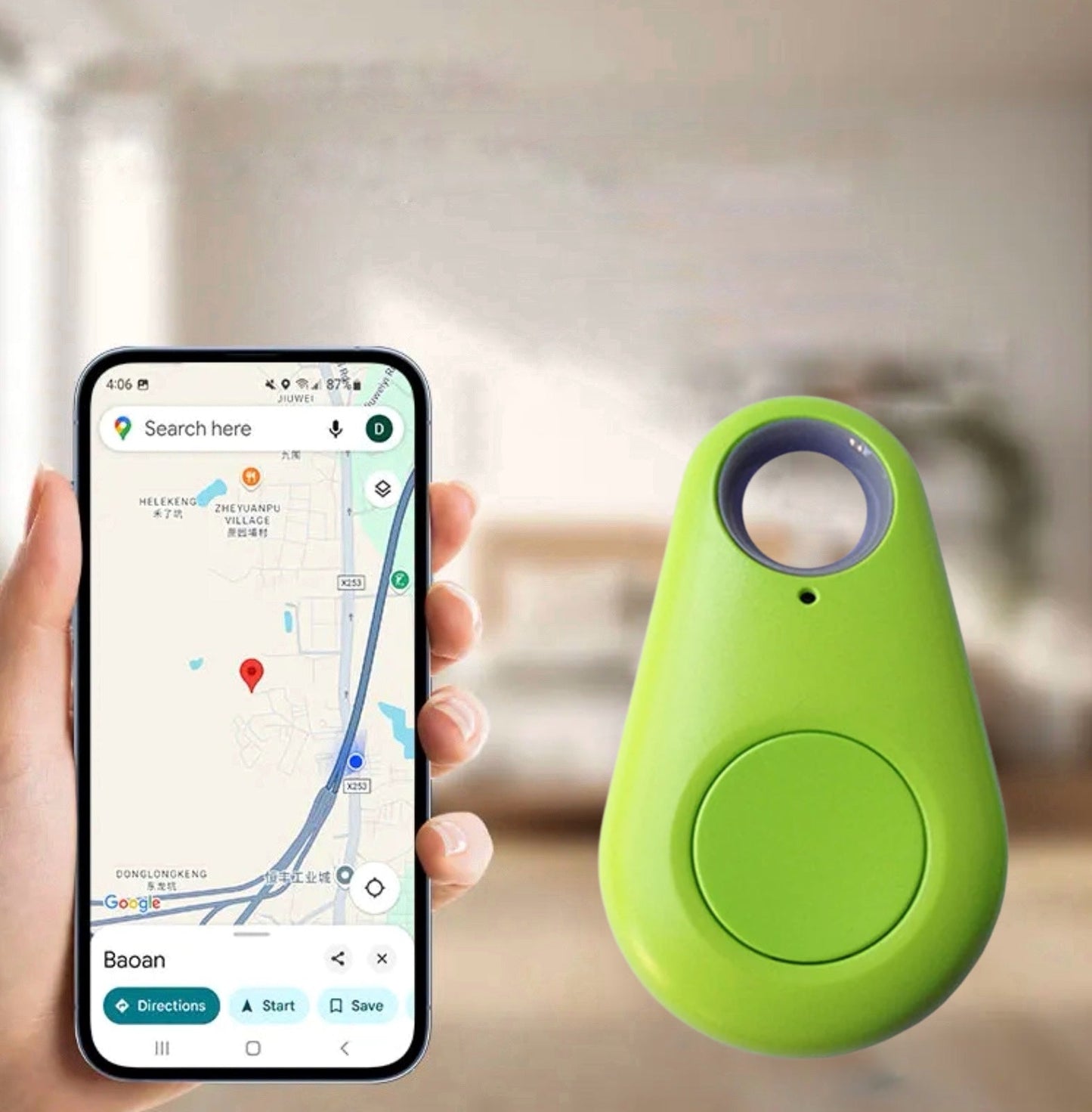 Mini-GPS-Tracker für Kinder mit Echtzeit-Ortung & SOS-Funktion