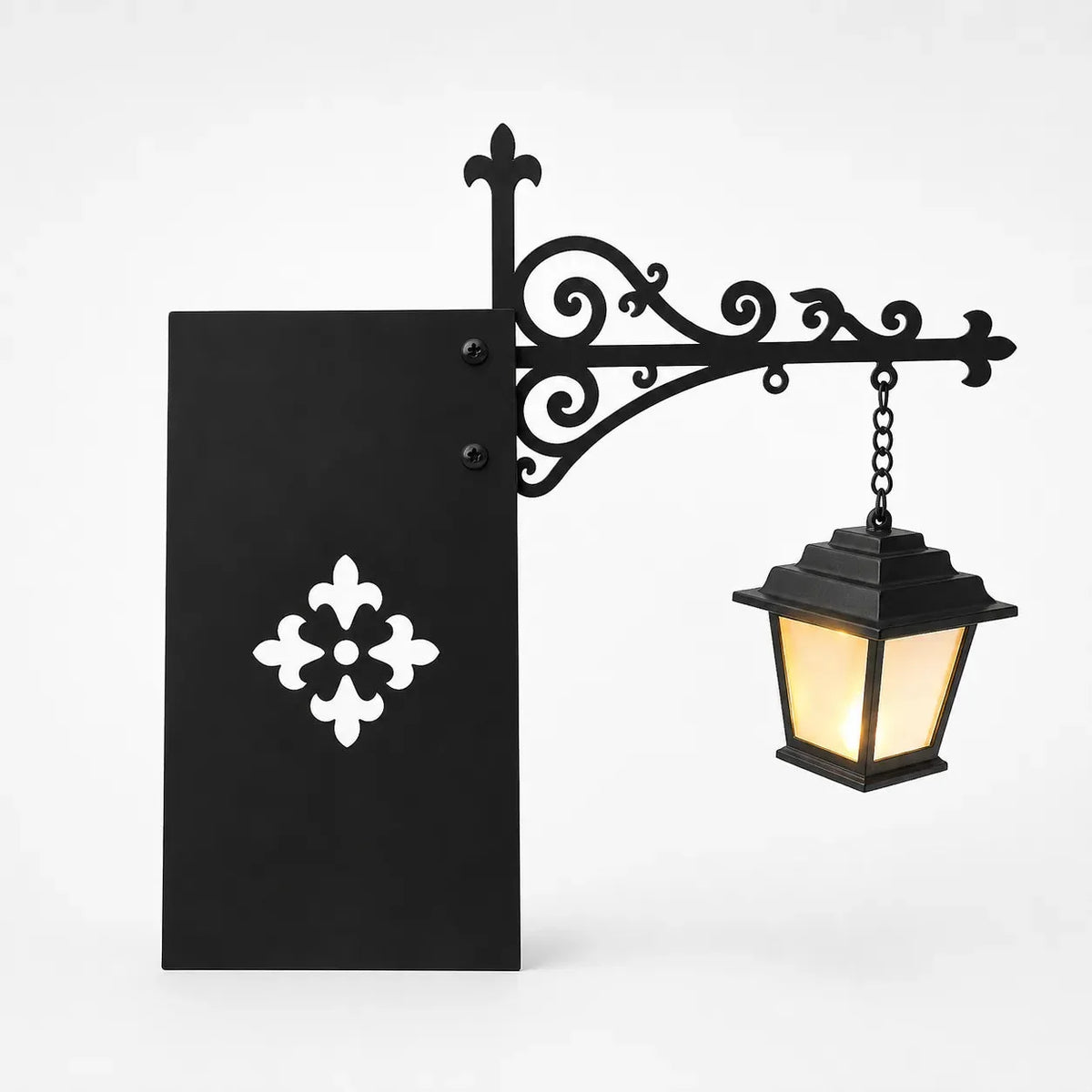 Miniatur-Hängelaterne für das Bücherregal mit warmem LED-Licht
