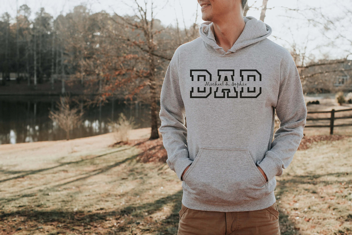Personalisierter Hoodie mit den Namen Ihres ganzen Stolzes
