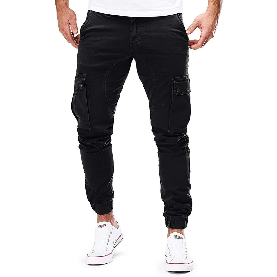 Moderne Herren-Cargohose mit langen Taschen