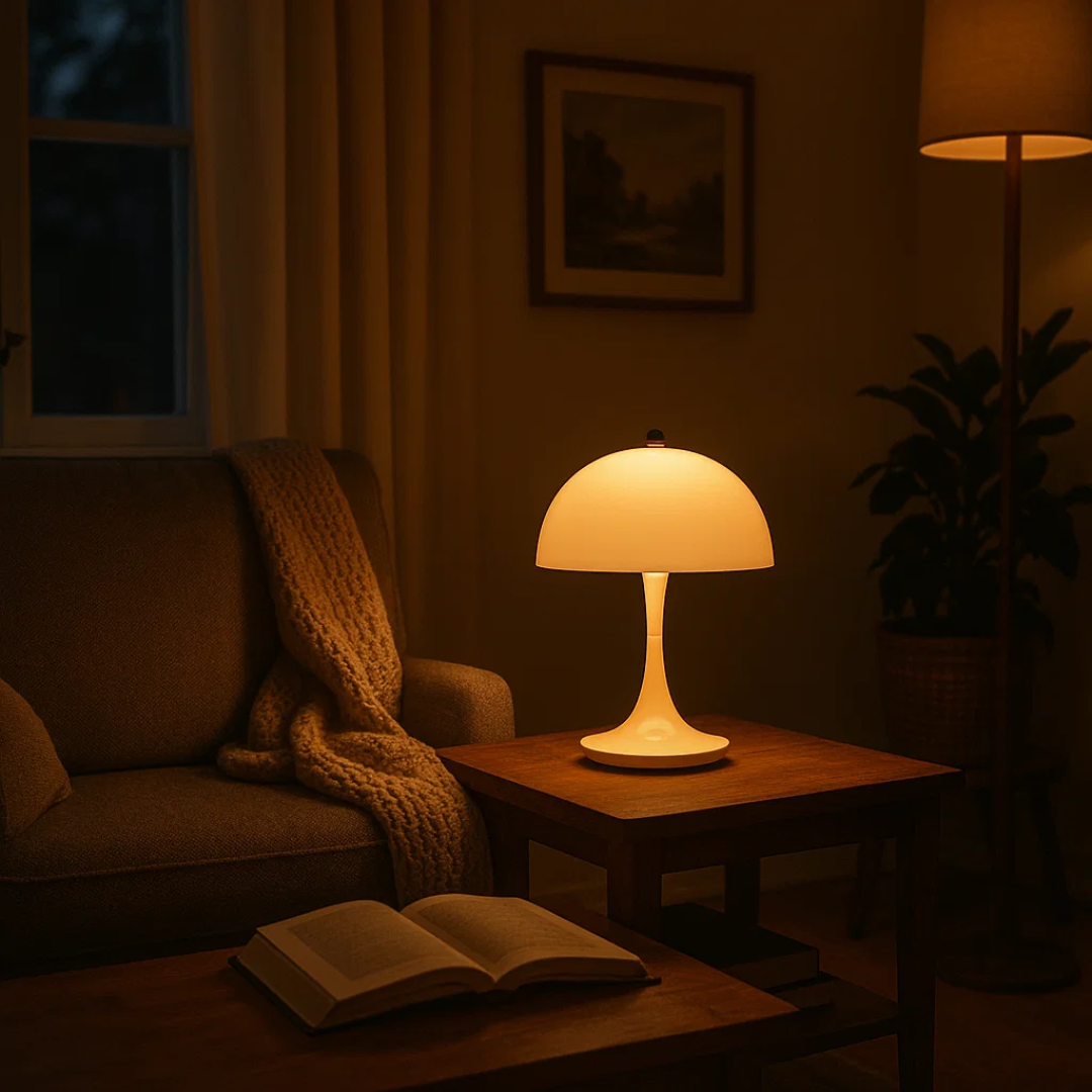 Moderne kabellose Lampe
