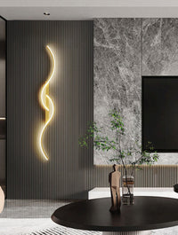 Moderne LED-Wandleuchte – Elegante Verbindung geometrischer Formen und Licht für eine stilvolle Aufwertung Ihres Interieurs