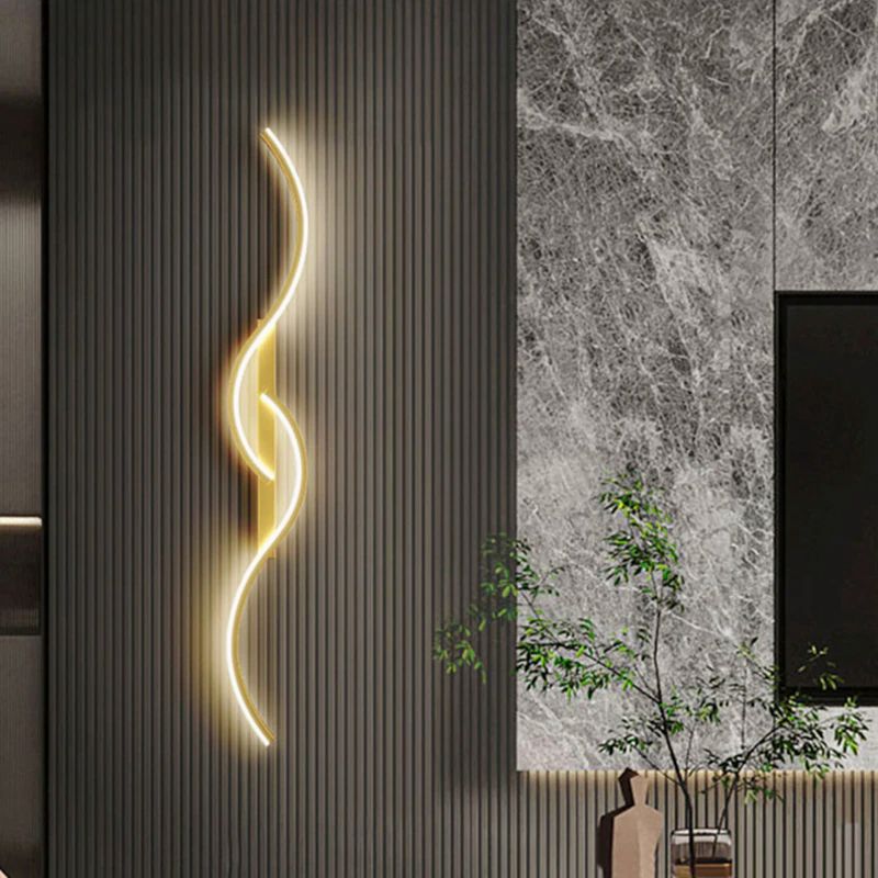 Moderne LED-Wandleuchte – Elegante Verbindung geometrischer Formen und Licht für eine stilvolle Aufwertung Ihres Interieurs