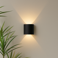 Moderne LED-Wandleuchte für innen und außen – minimalistische Leuchte