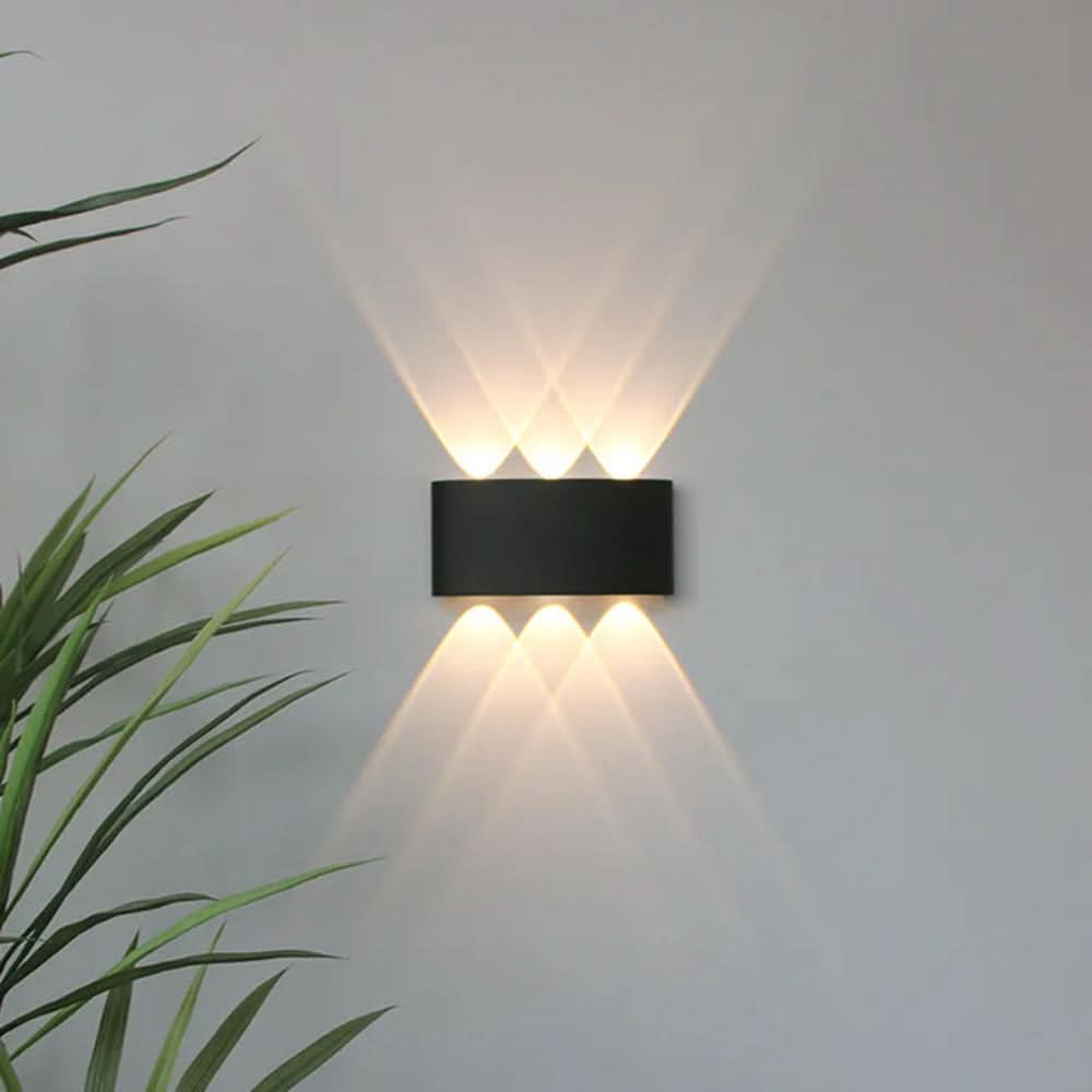 Moderne LED-Wandleuchte für innen und außen – minimalistische Leuchte