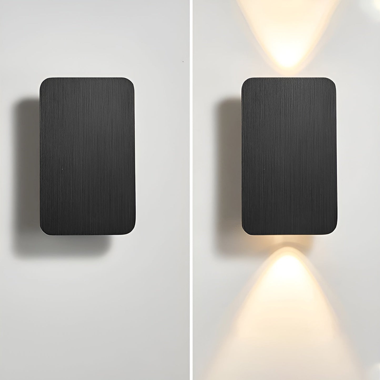 Moderne LED-Wandleuchte im minimalistischen Design für Wohnzimmer und Flur