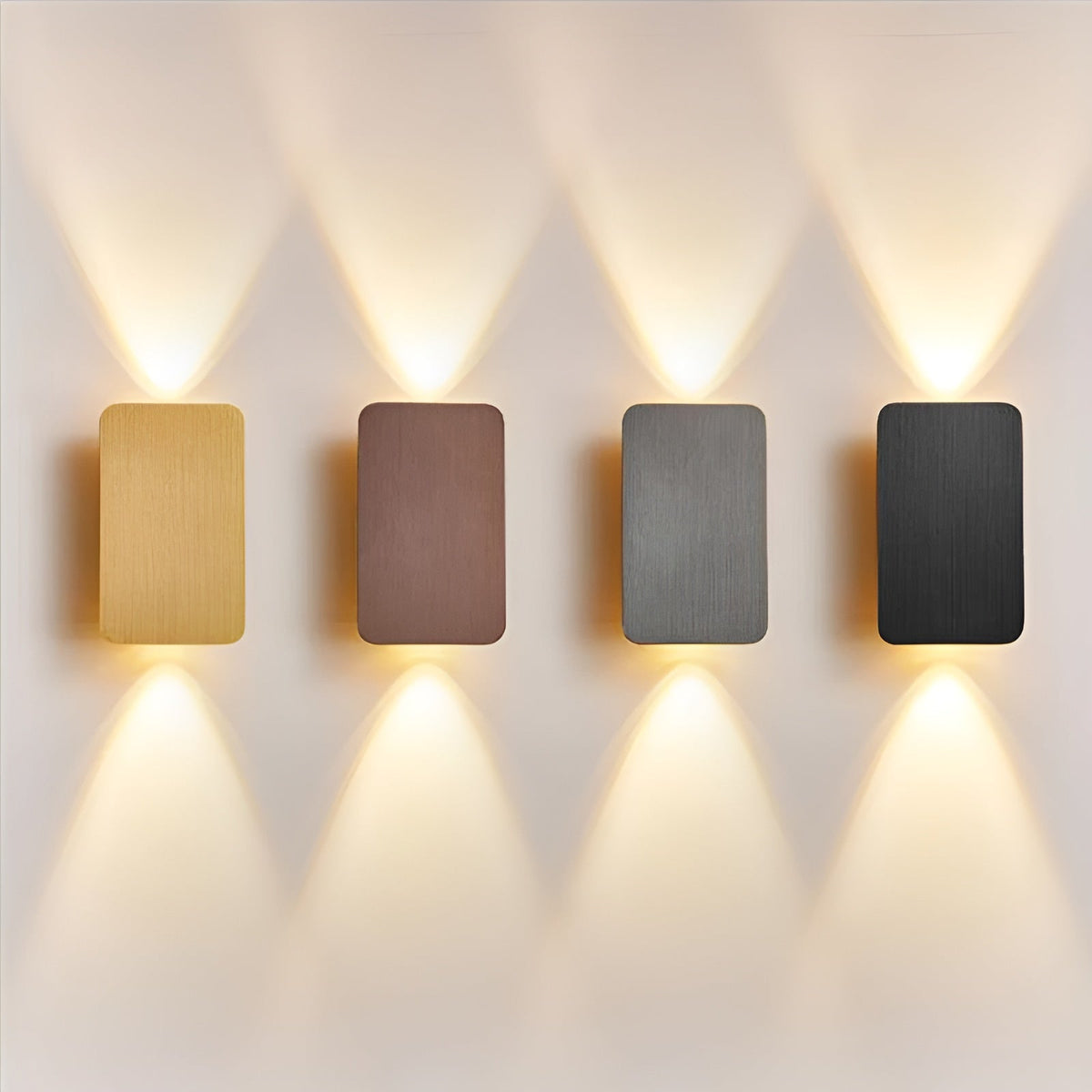 Moderne LED-Wandleuchte im minimalistischen Design für Wohnzimmer und Flur