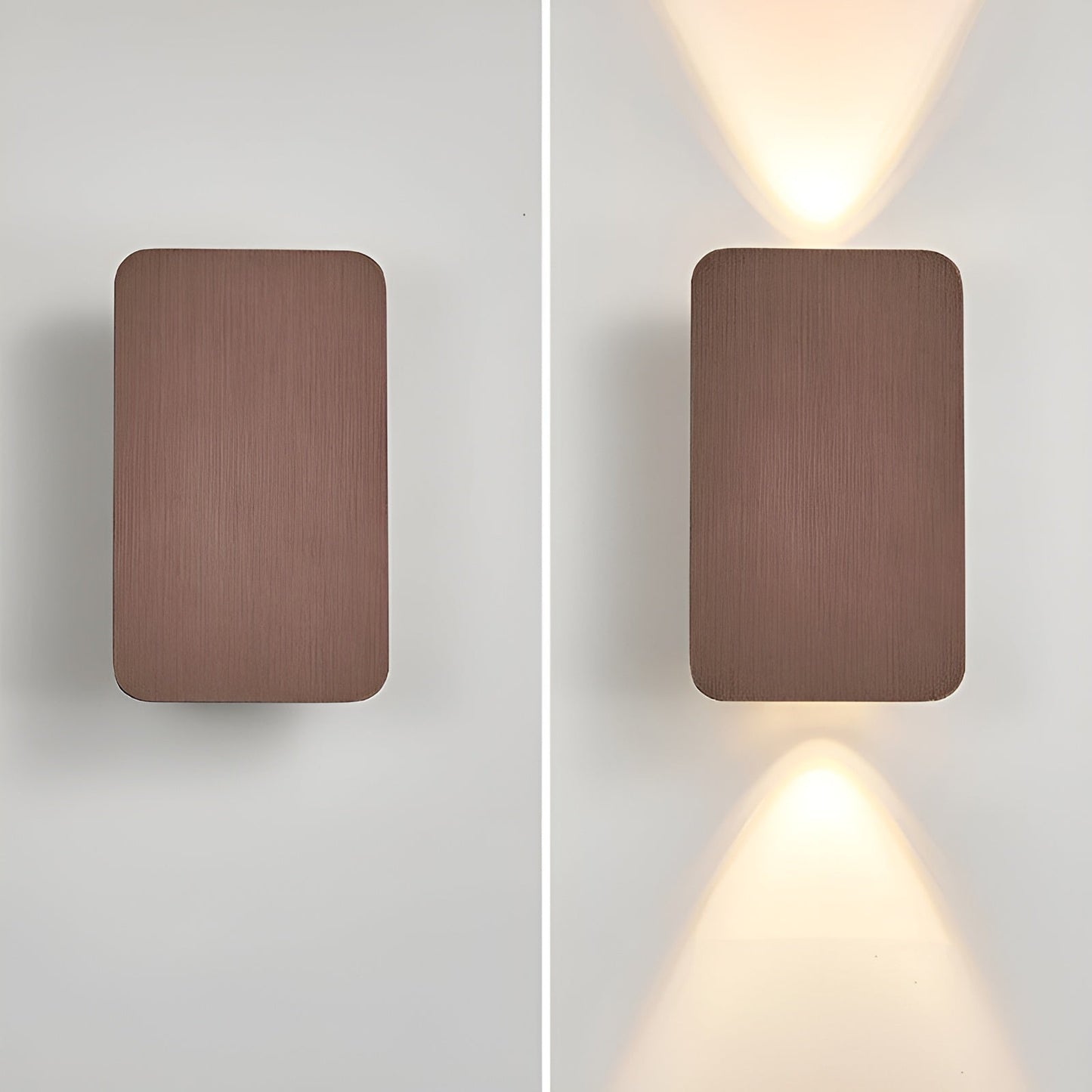 Moderne LED-Wandleuchte im minimalistischen Design für Wohnzimmer und Flur