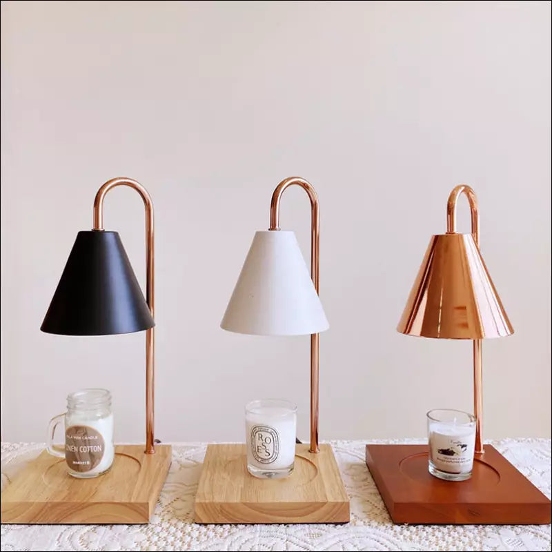Moderne stimmungsvolle Kerzenwärmer-Lampe