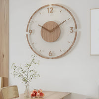 Moderne Wanduhr