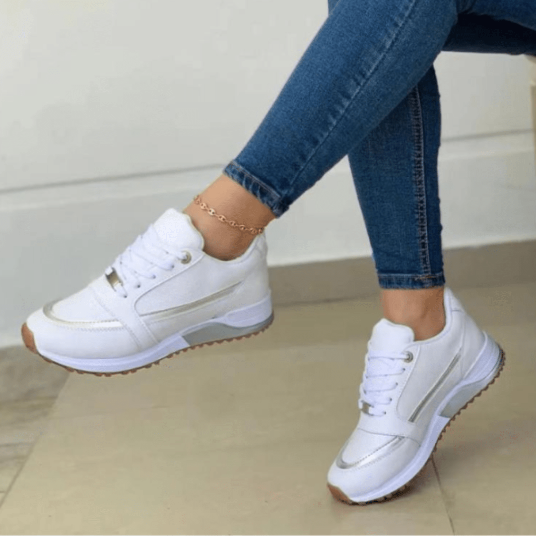 Modische Damen-Sneaker zum Schnüren