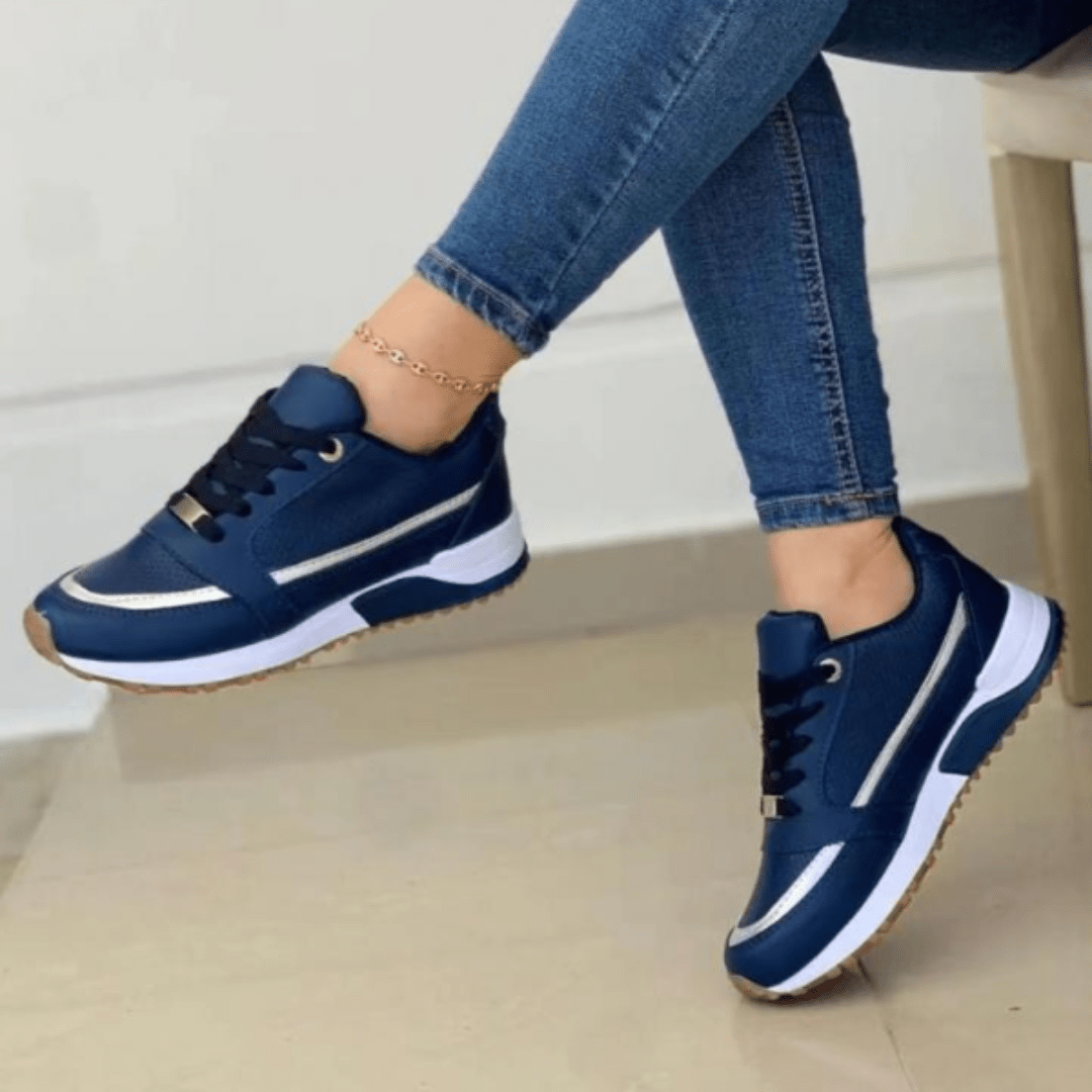 Modische Damen-Sneaker zum Schnüren