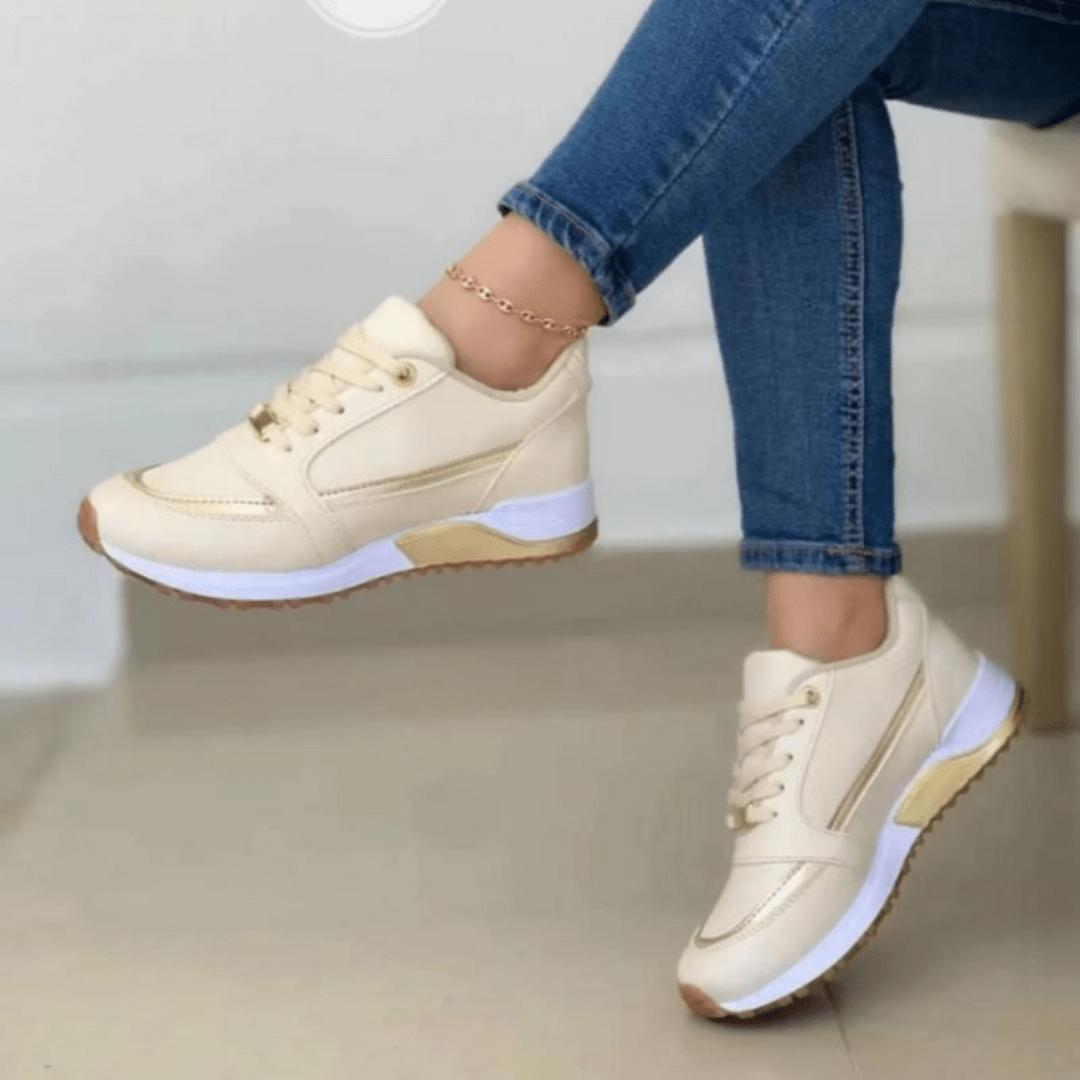Modische Damen-Sneaker zum Schnüren