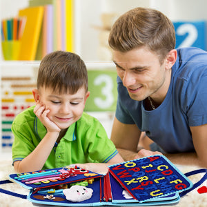 Montessori-Busy-Board – erweiterte Version