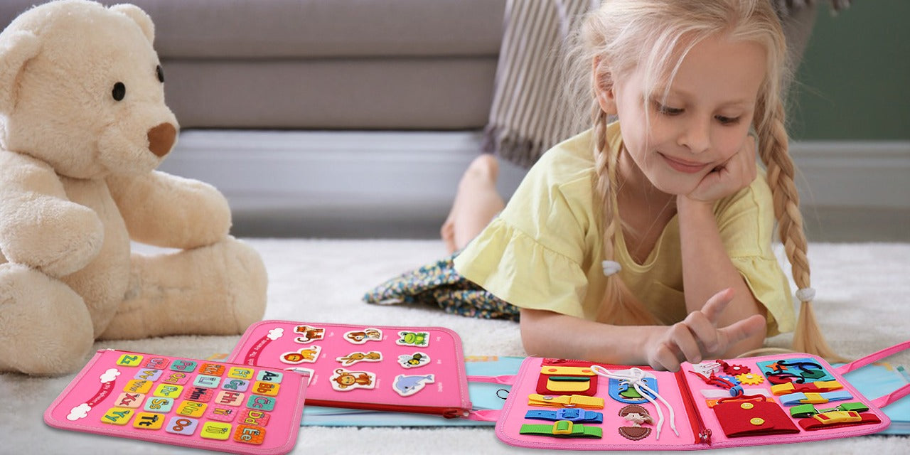 Montessori-Busy-Board – erweiterte Version