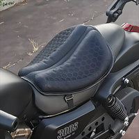 Motorrad-Gel-Sitzkissen für Langstreckenfahrten im blütenblattförmigen Design, atmungsaktiv