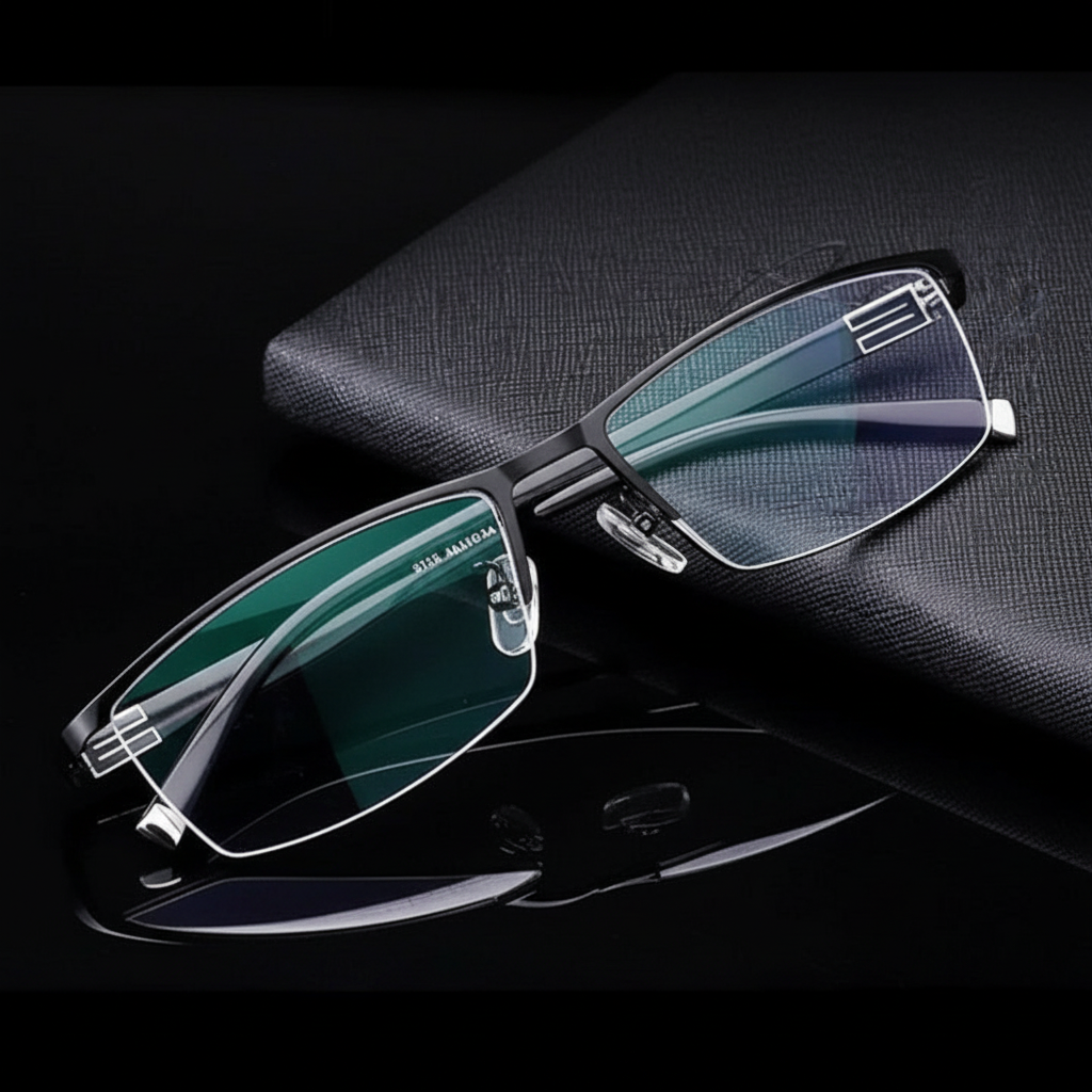 Multifokale Gleitsicht-Lesebrille mit UV-Schutz