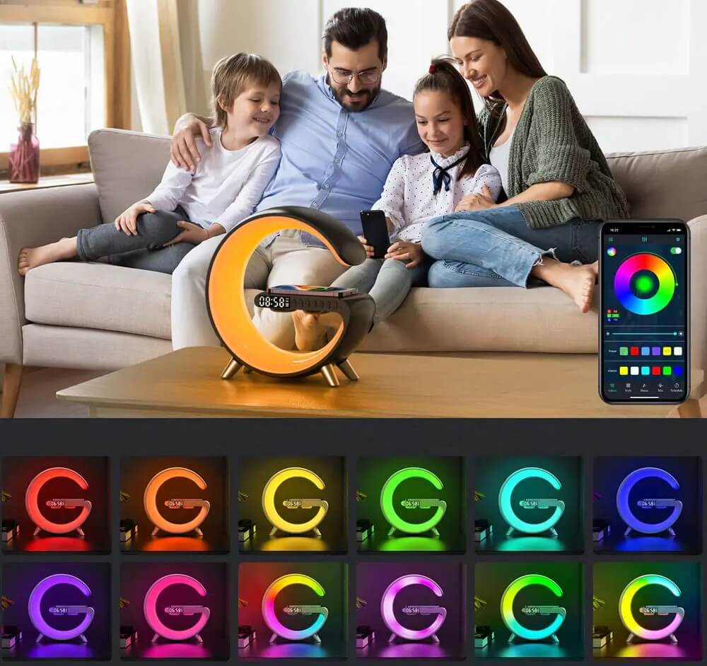 Multifunktionale Lautsprecher-Atmosphärenlampe