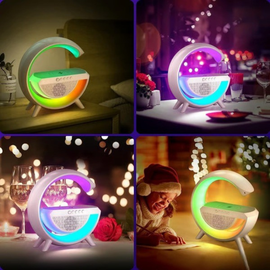 Multifunktionale LED-Nachttischlampe