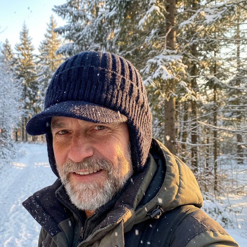 Nordische Unisex-Wintermütze mit weichem Futter und bequemer Passform