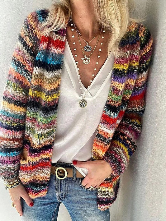 Offene Strickjacke für Damen