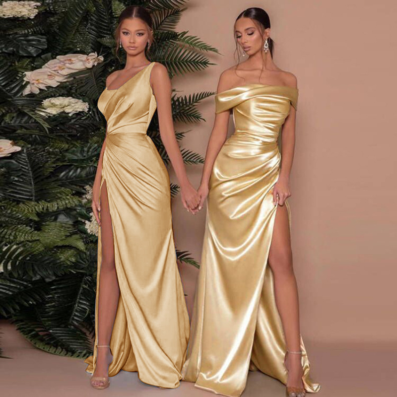 One-Shoulder-Maxikleid für Damen