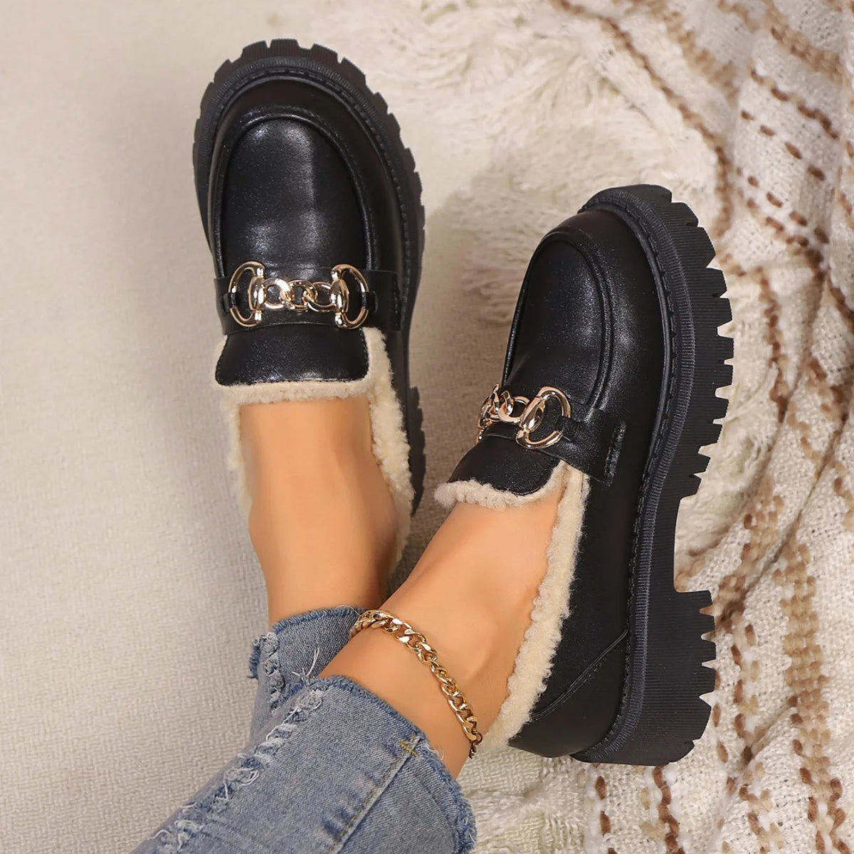 Orthopädische Damen-Loafer