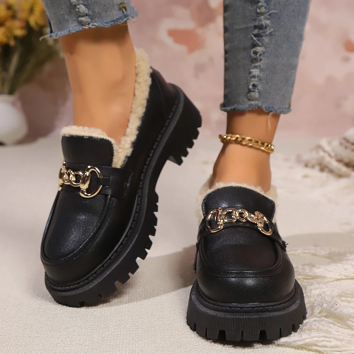 Orthopädische Damen-Loafer