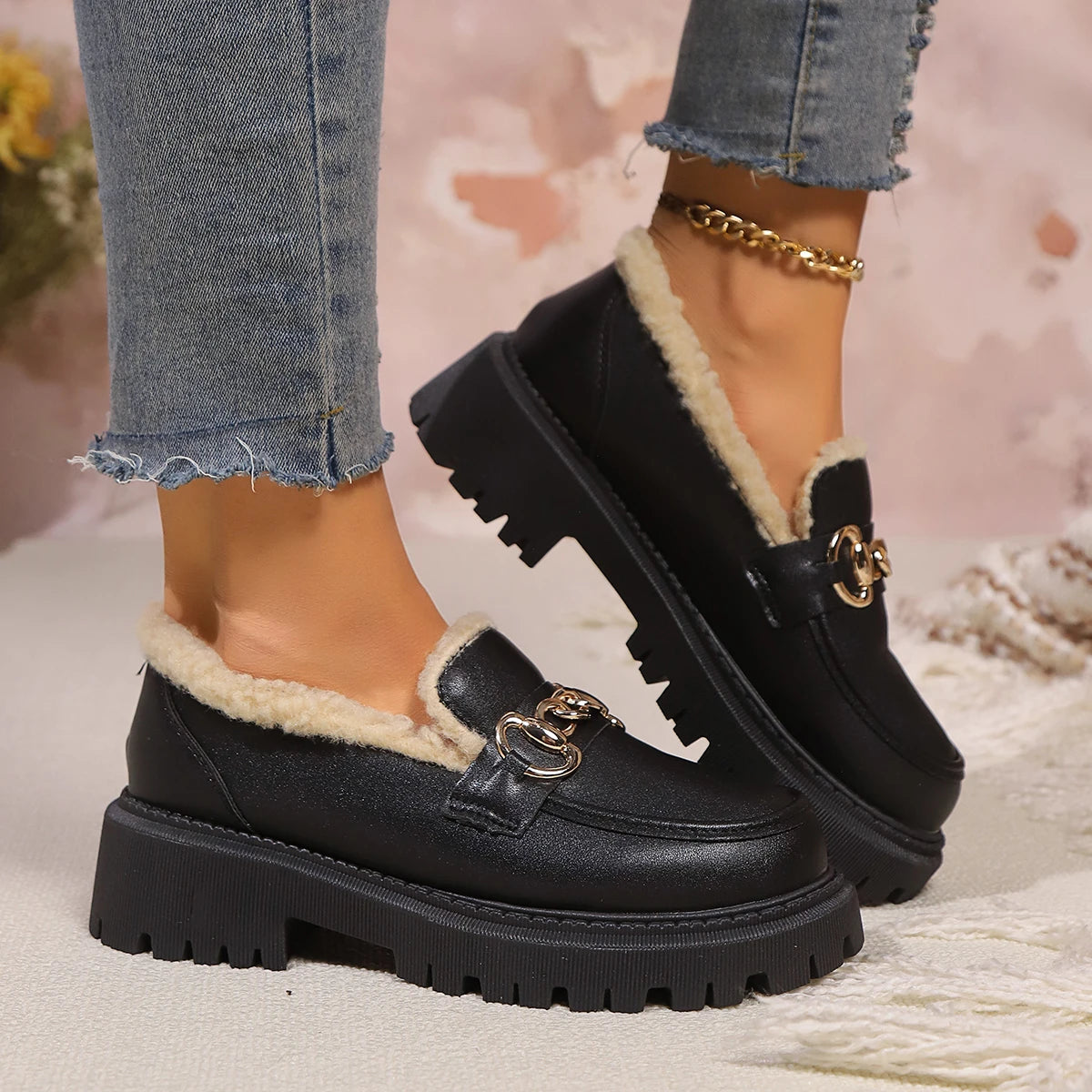Orthopädische Damen-Loafer