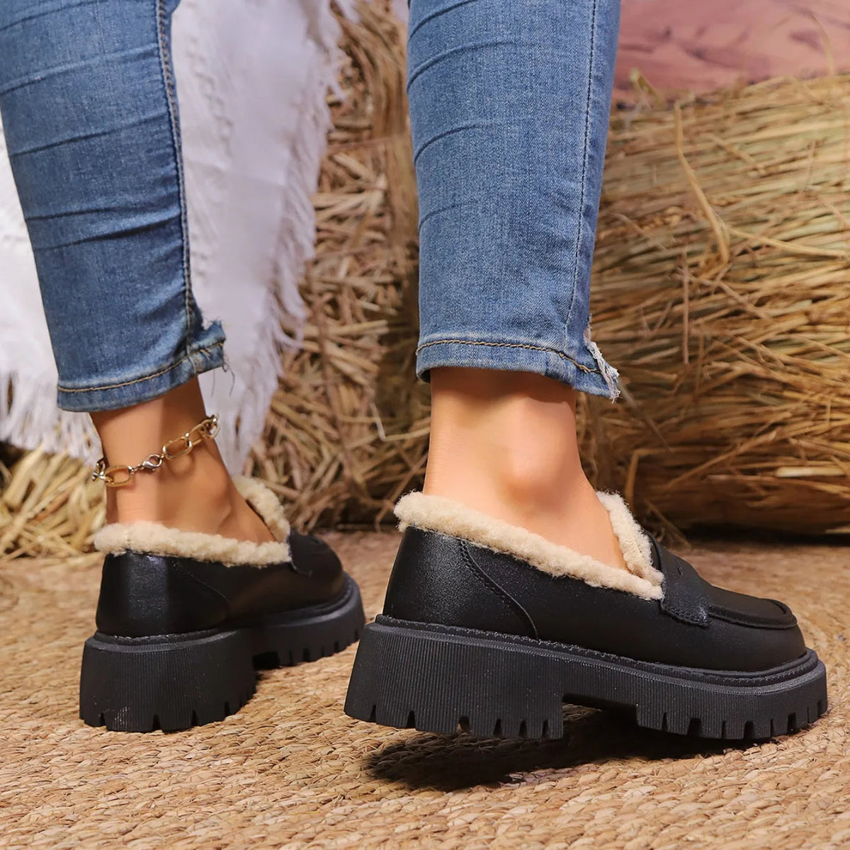 Orthopädische Damen-Loafer