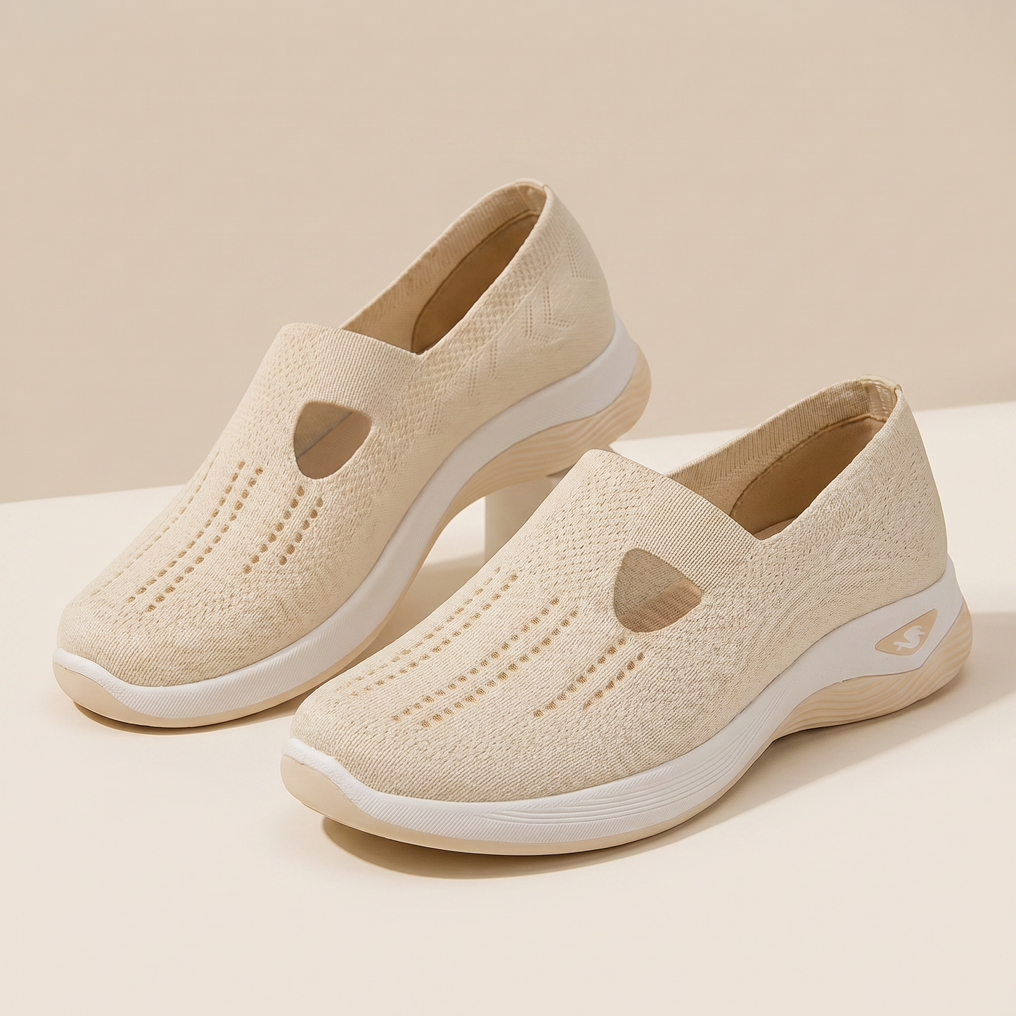 Orthopädische Damen-Slipper | Atmungsaktiv | Geeignet für geschwollene Füße