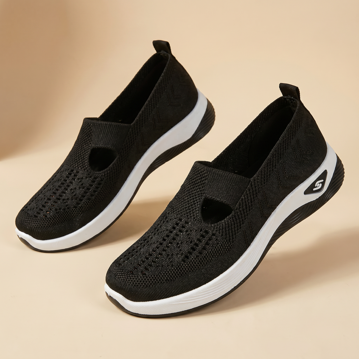 Orthopädische Damen-Slipper | Atmungsaktiv | Geeignet für geschwollene Füße
