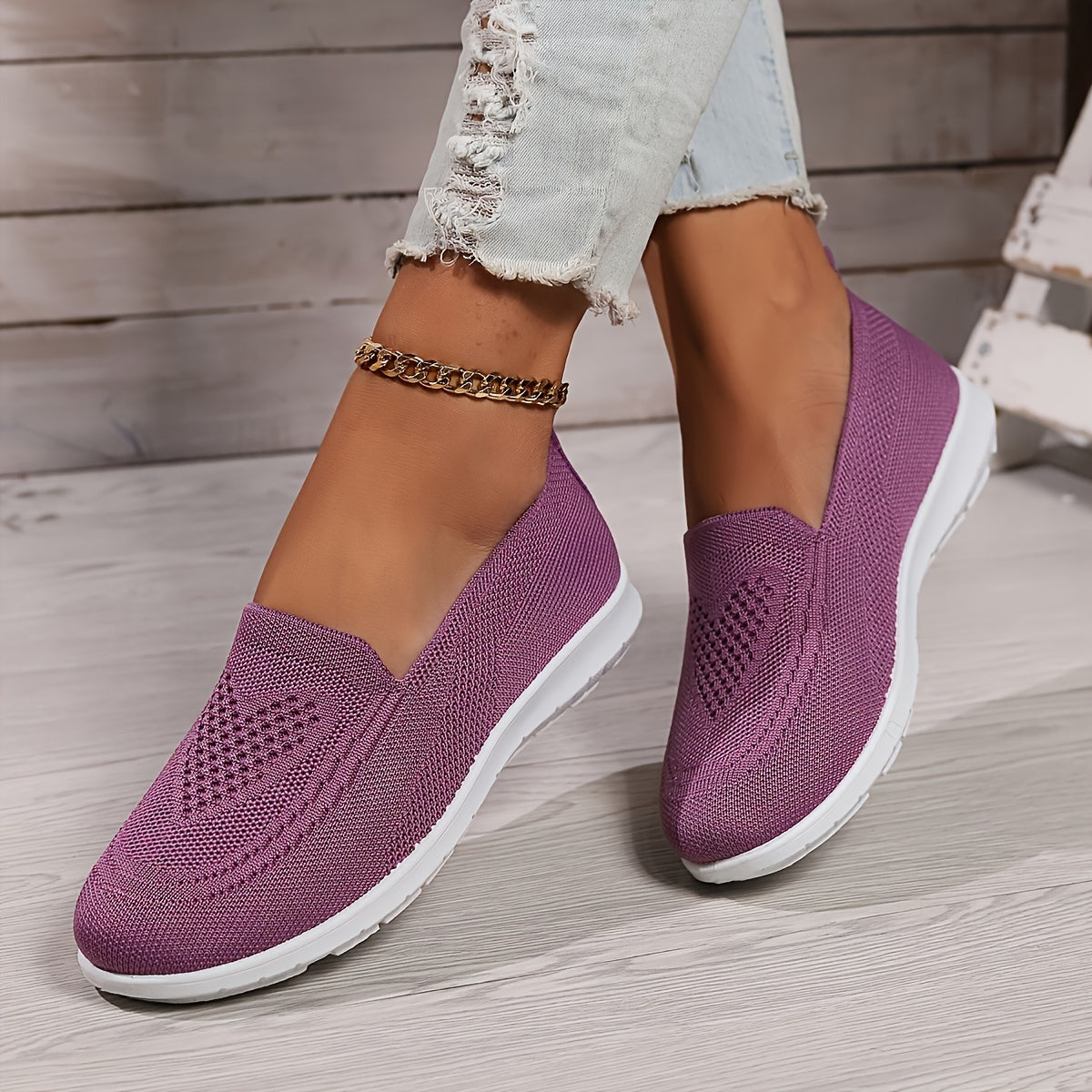 Orthopädische Damen-Slipper - Schwarz
