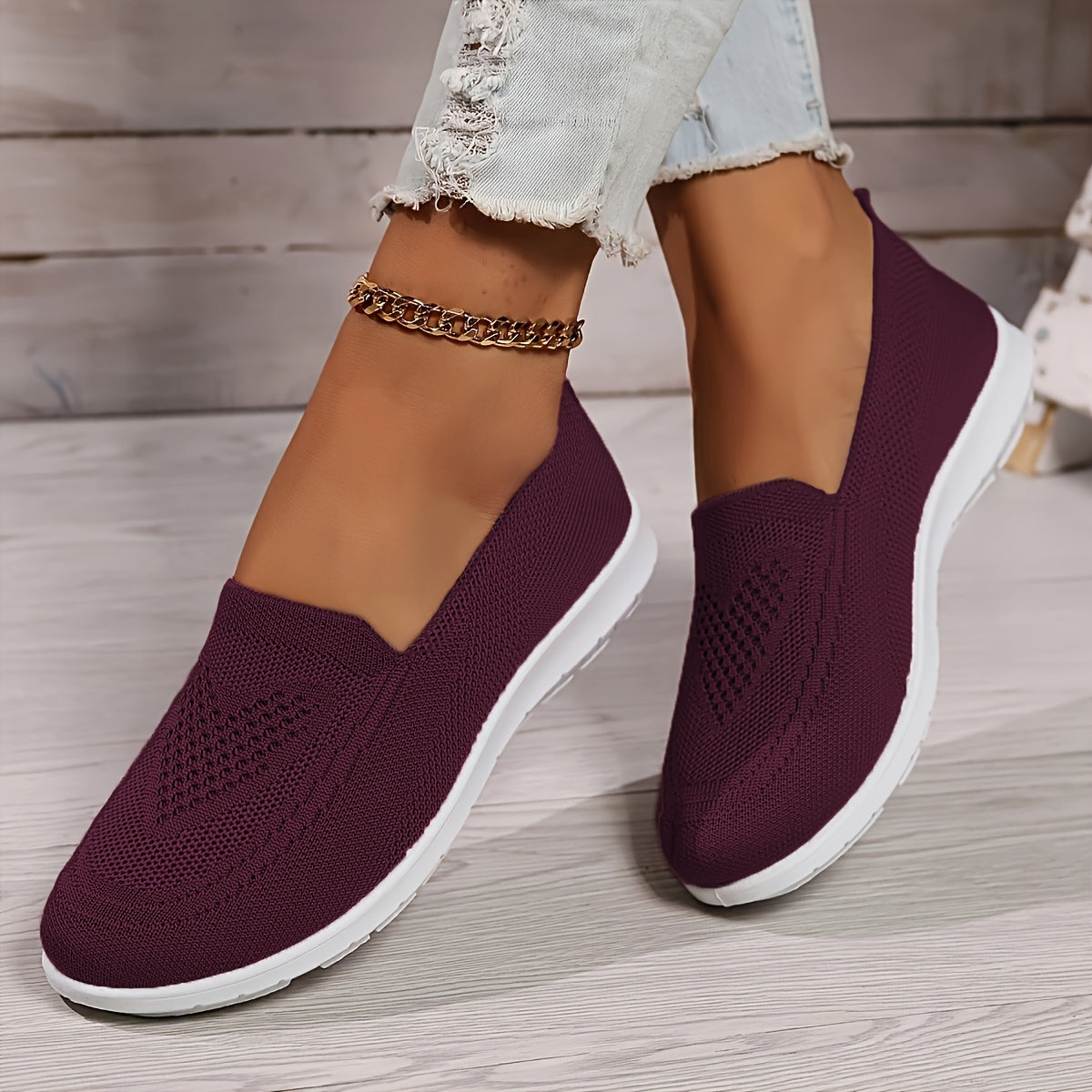 Orthopädische Damen-Slipper - Schwarz