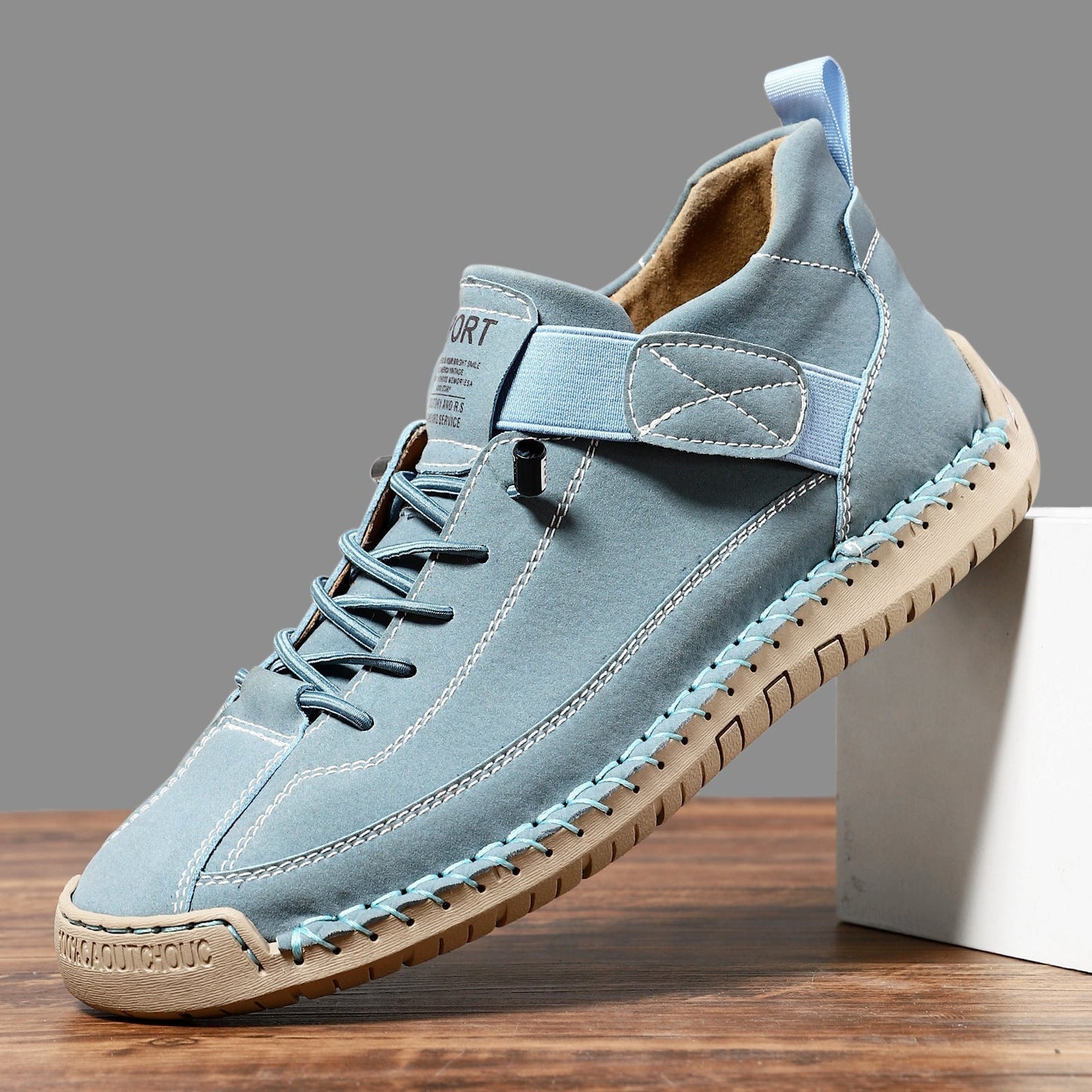 Orthopädische Damen-Sneaker mit Ziernähten