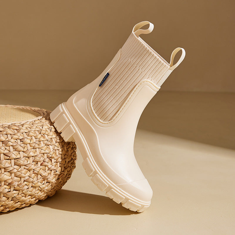 Orthopädische Damen-Stiefeletten mit Profilsohle