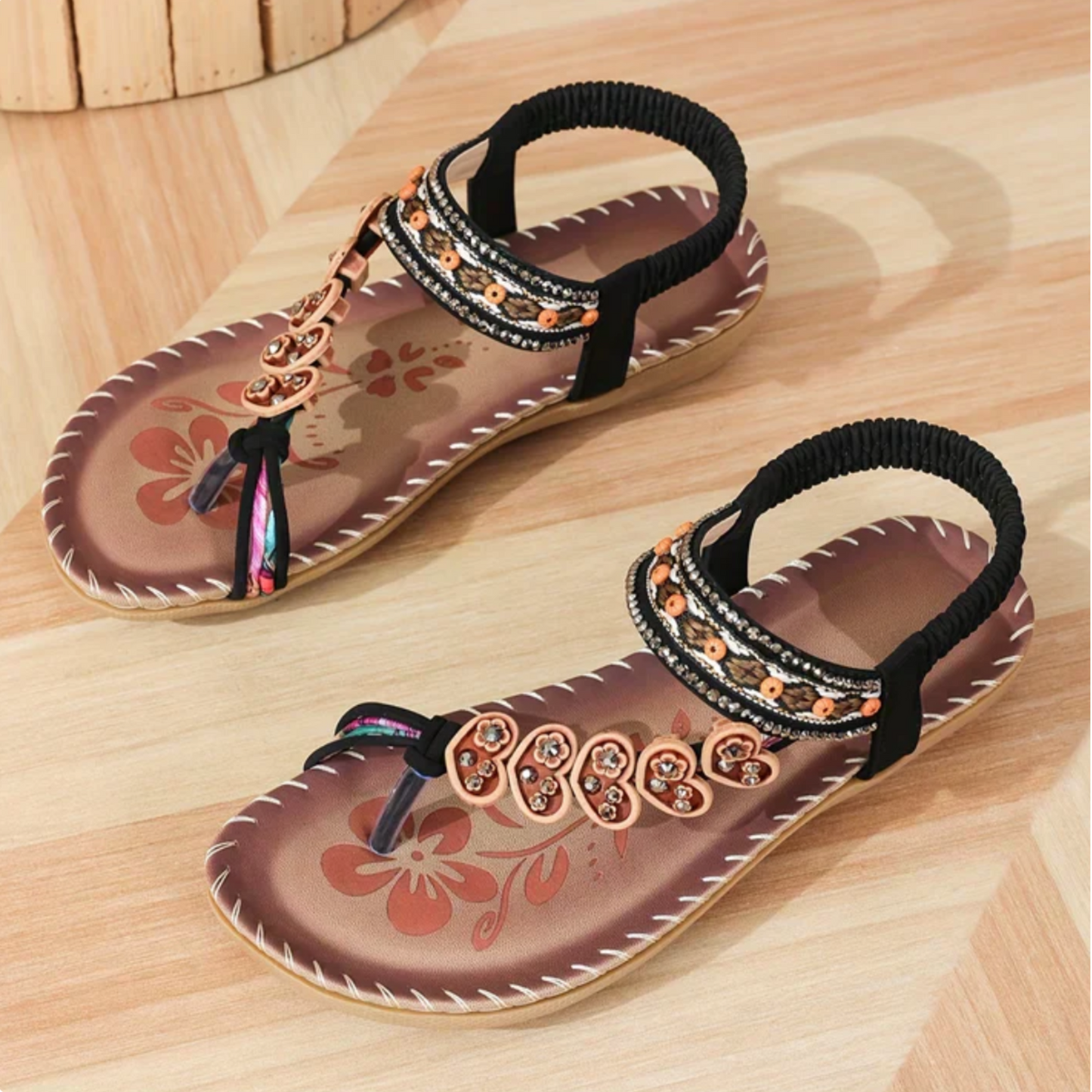 Orthopädische Damensandalen