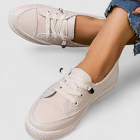 Orthopädische, gedämpfte Damen-Freizeitsneaker zum Schnüren