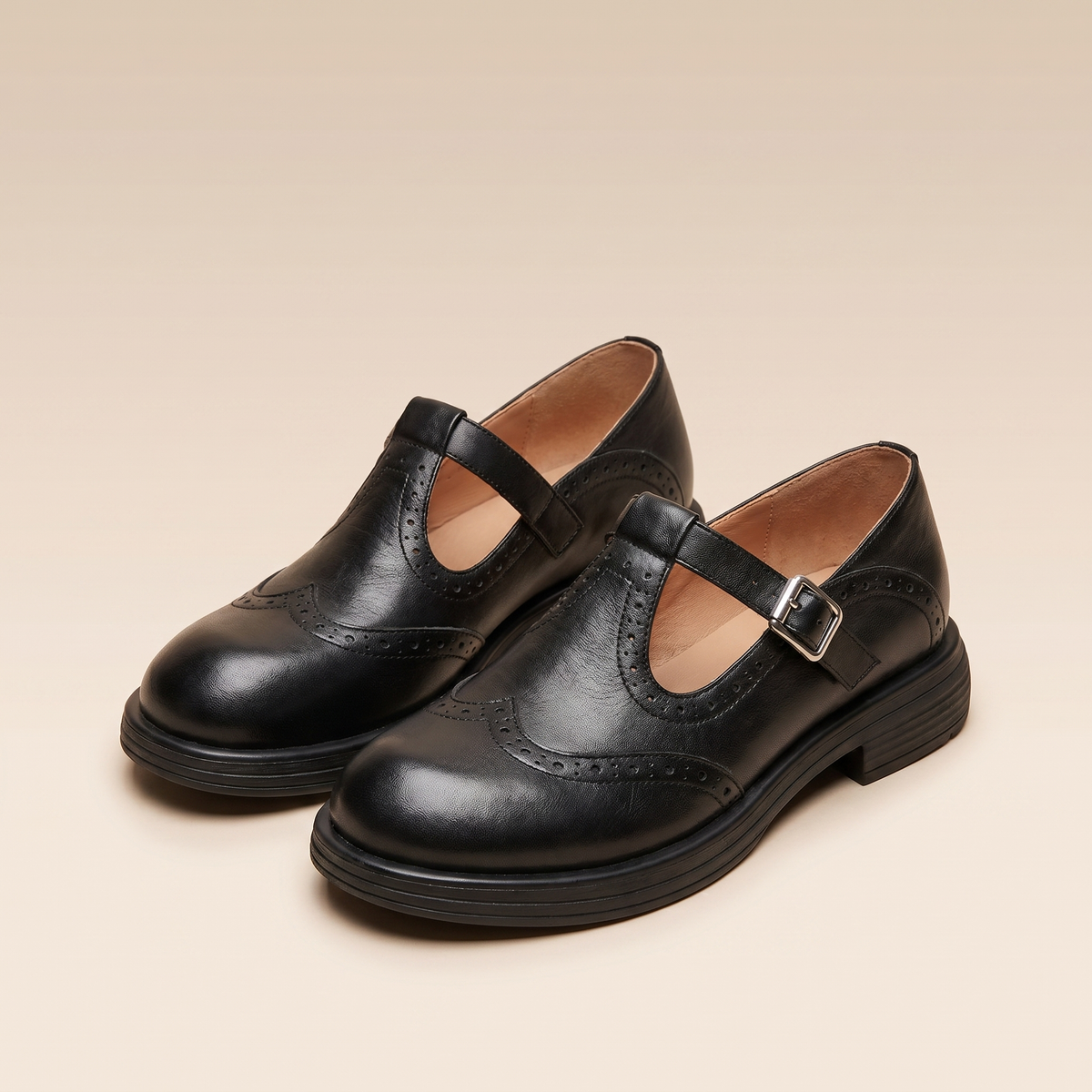 Orthopädische Leder-Mary-Janes für Damen | Bequeme Schuhe für den ganzen Tag