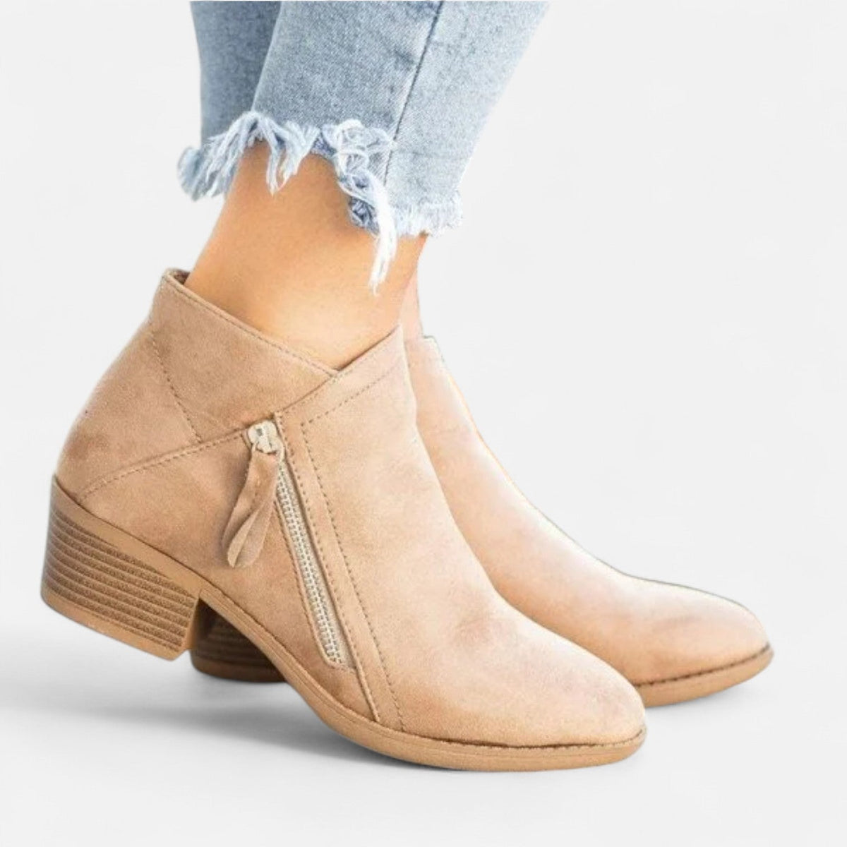 Orthopädische Lederstiefel für Damen – Therapeutischer Komfort, eleganter Stil