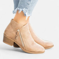 Orthopädische Lederstiefel für Damen – Therapeutischer Komfort, eleganter Stil