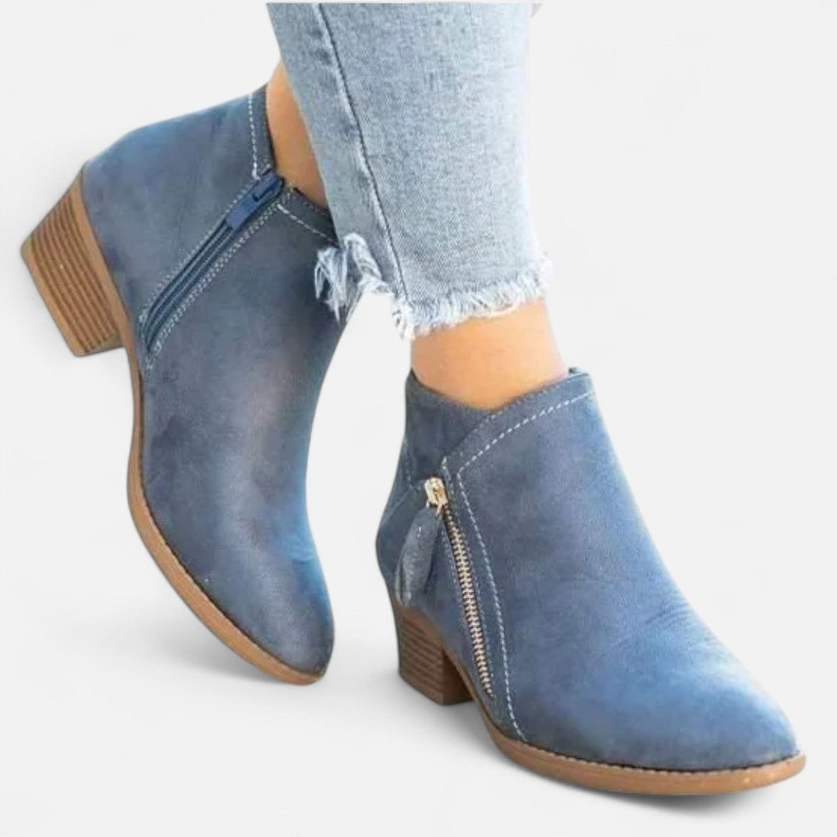 Orthopädische Lederstiefel für Damen – Therapeutischer Komfort, eleganter Stil