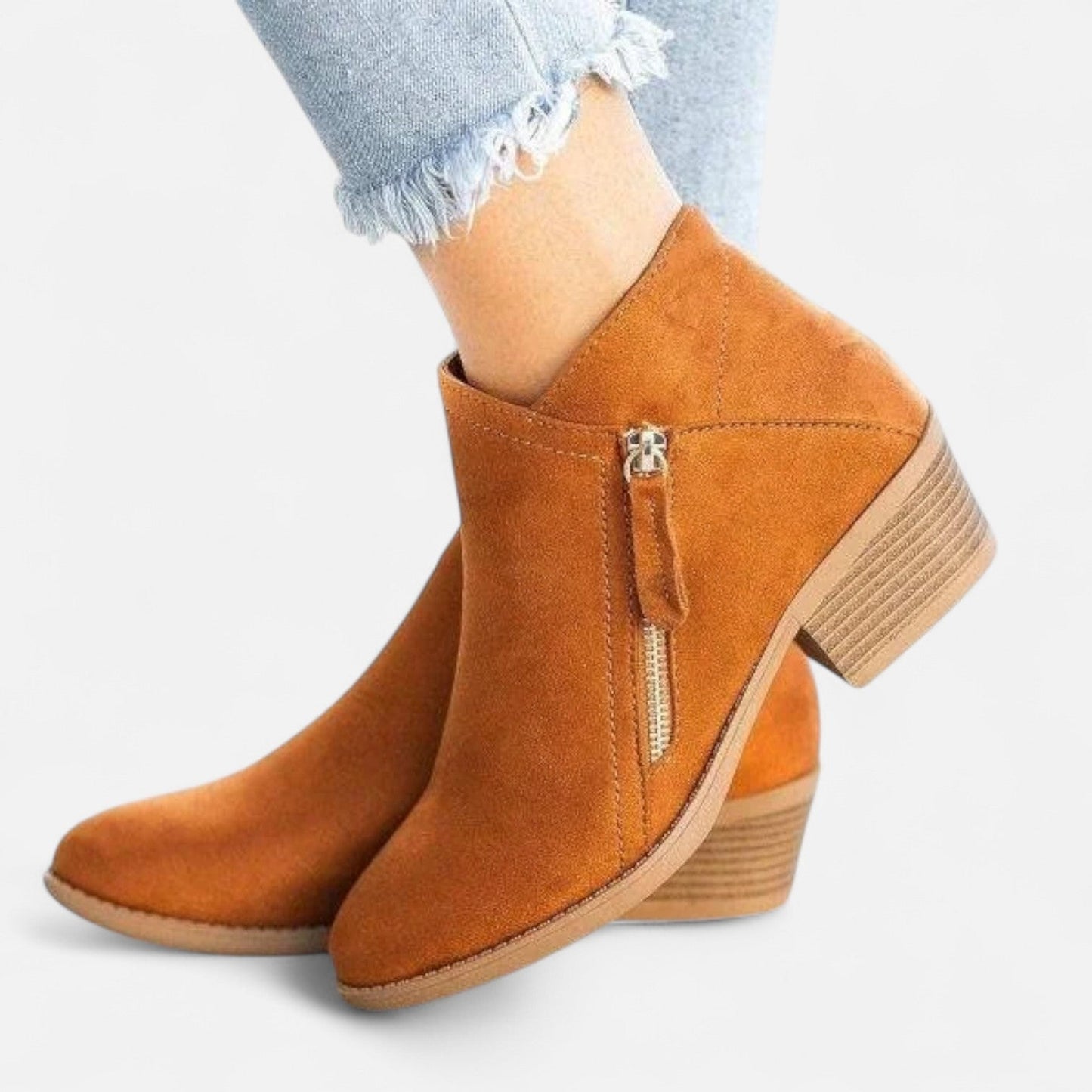 Orthopädische Lederstiefel für Damen – Therapeutischer Komfort, eleganter Stil