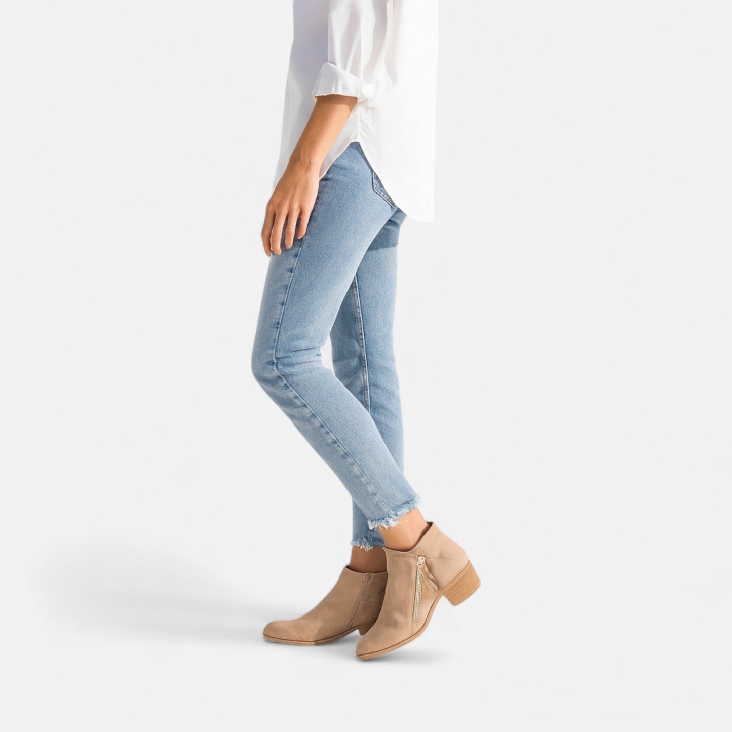 Orthopädische Lederstiefel für Damen – Therapeutischer Komfort, eleganter Stil
